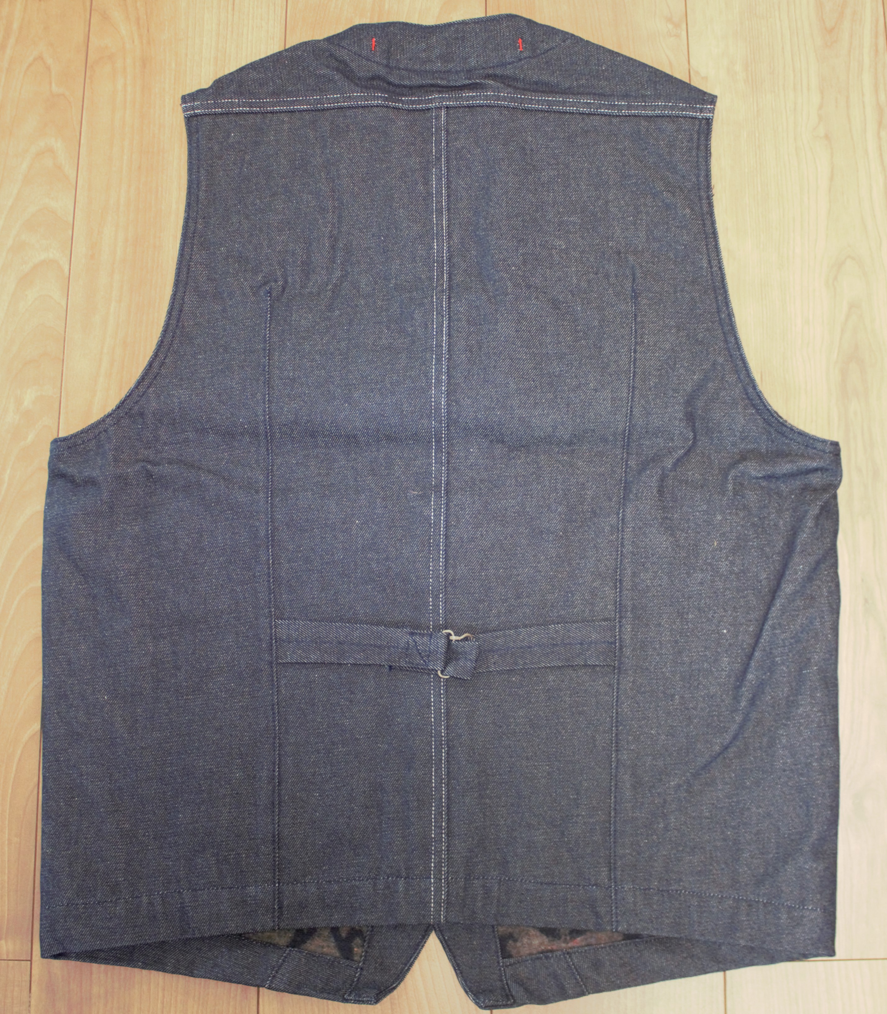 13Oz Denim Lining Rookie Waistcoat K2210SJ088