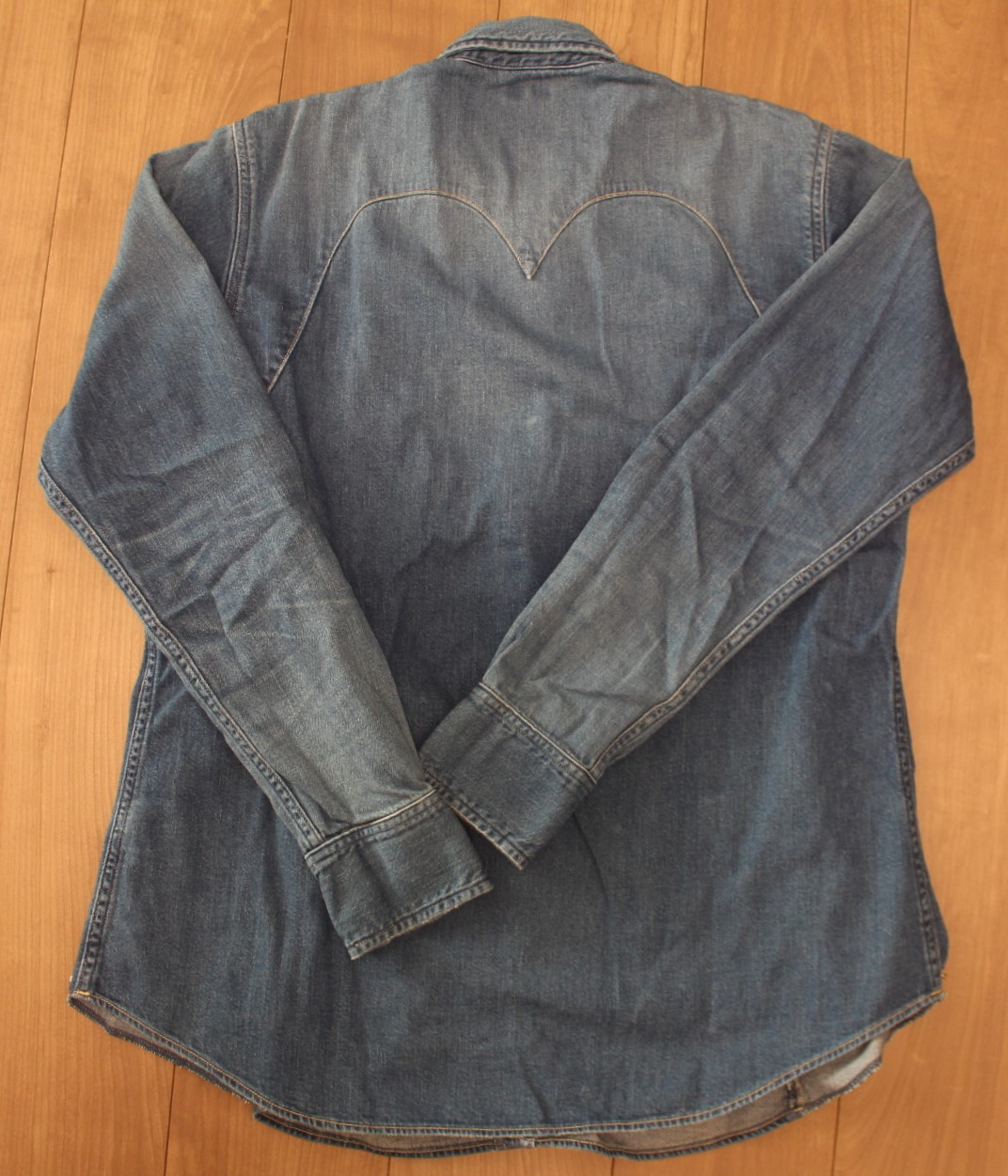 8Oz Denim Sukiyaki Western Shirt (Processed) EK-851