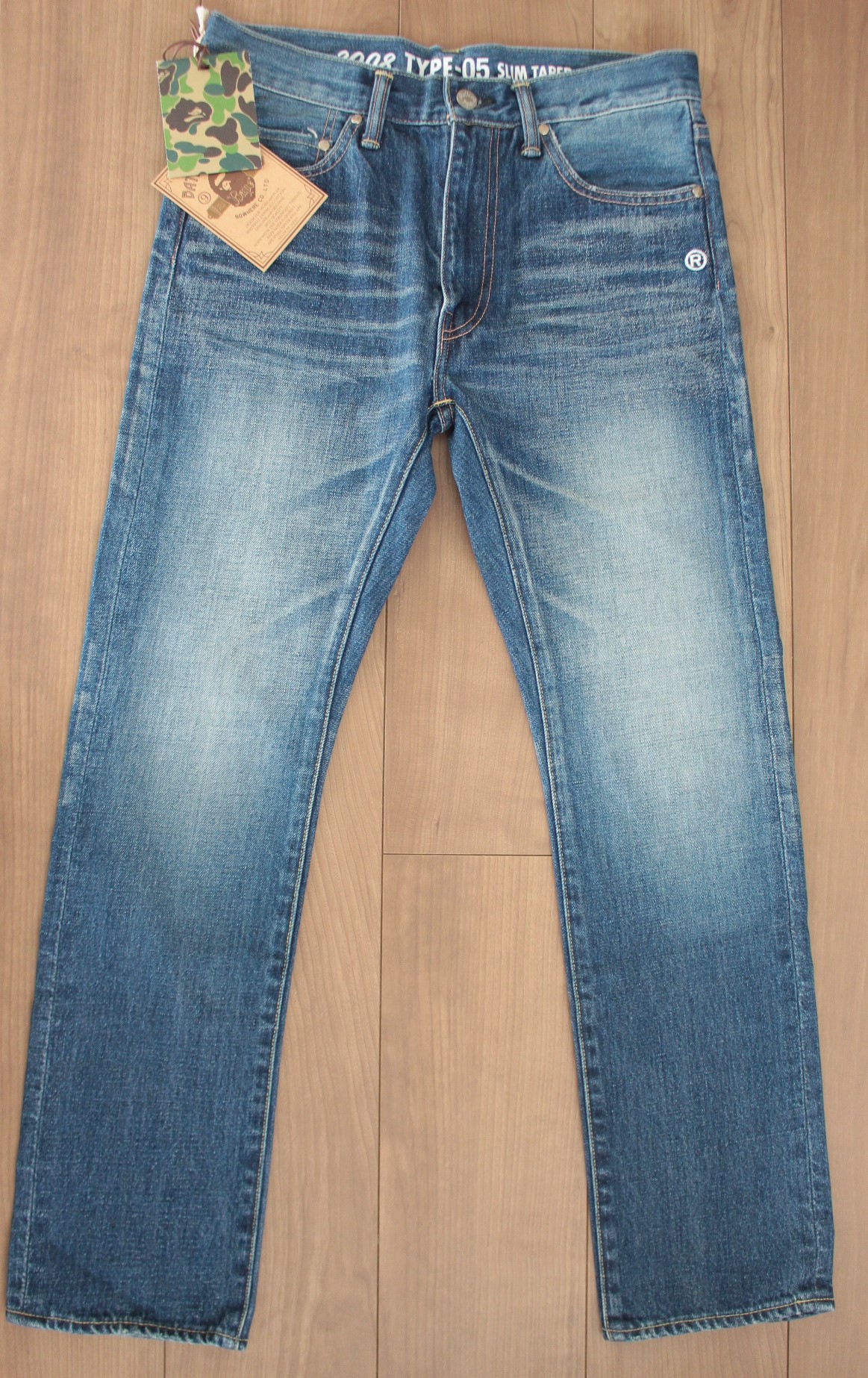 2008 TYPE-05 WASHED DENIM PANT 1D80-150-008