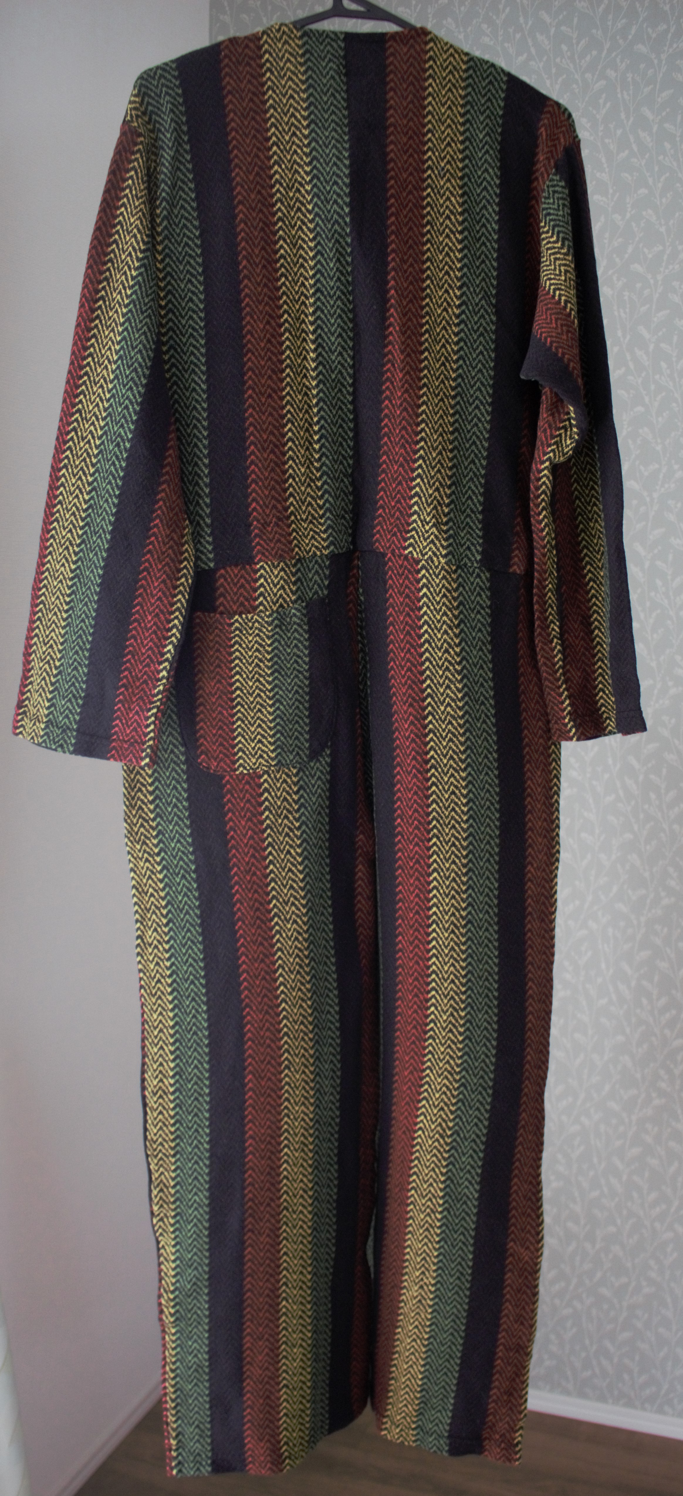 Close-up Tenjiku Rasta Herringbone Pajamas K1904OP105