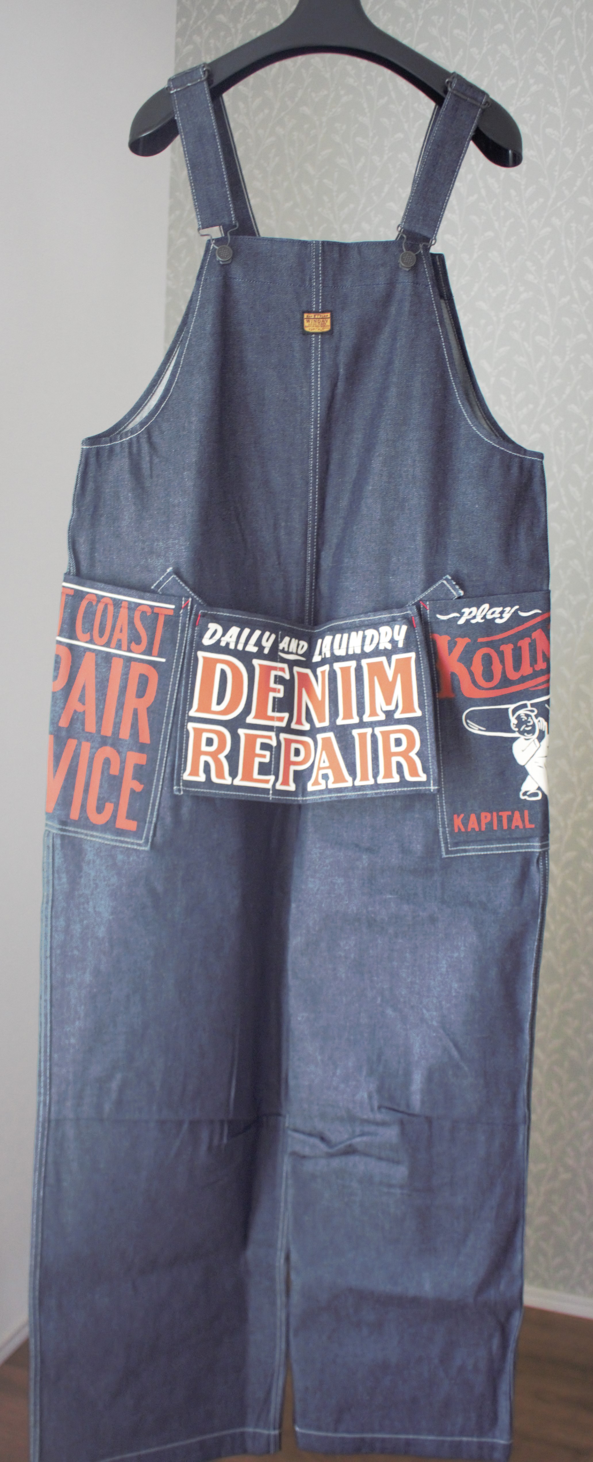 11.5Oz Denim Add Overalls K2410OP070