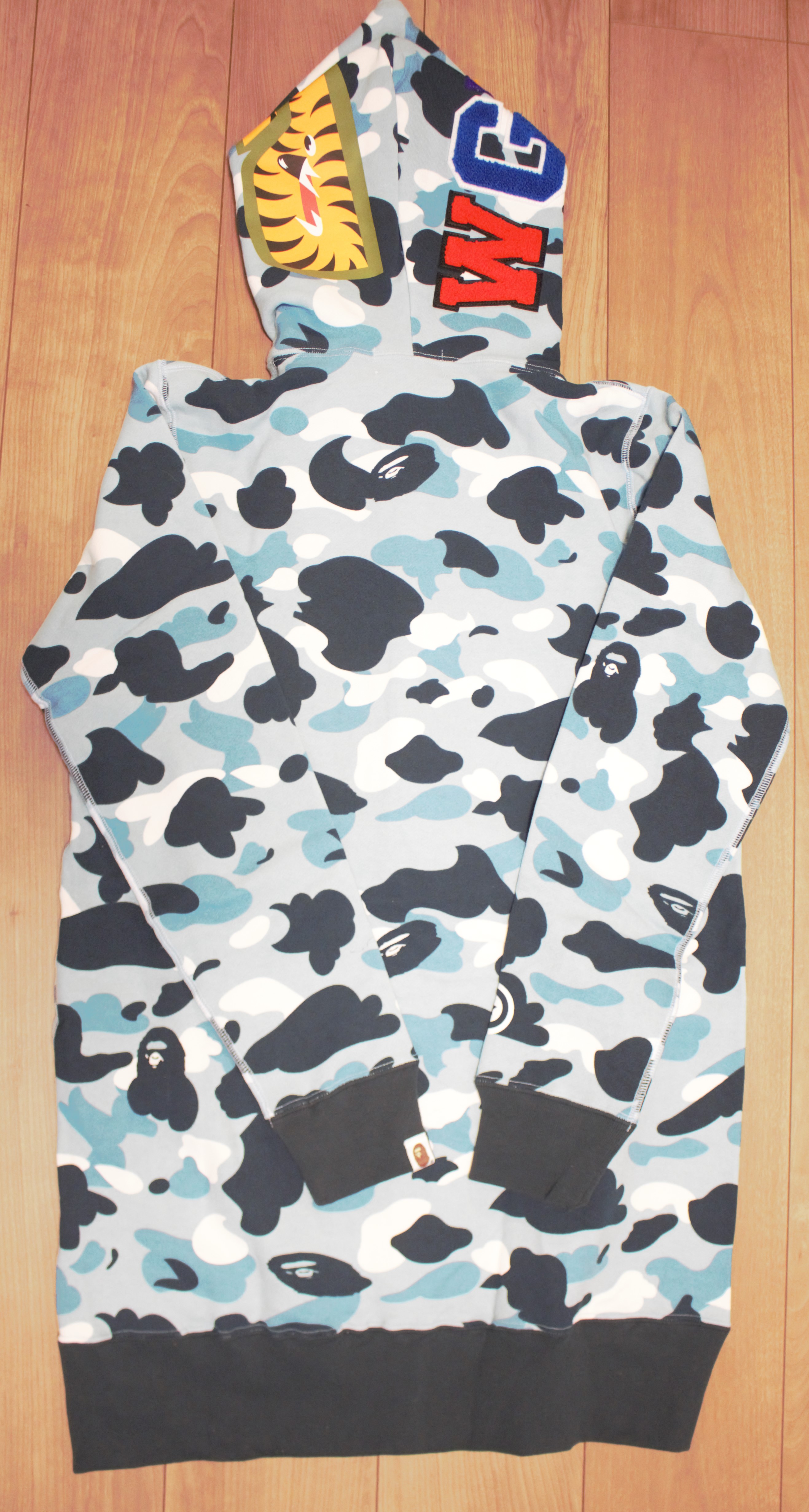 MARINE CAMO SHARK ZIP ONEPIECE 1E20-235-503