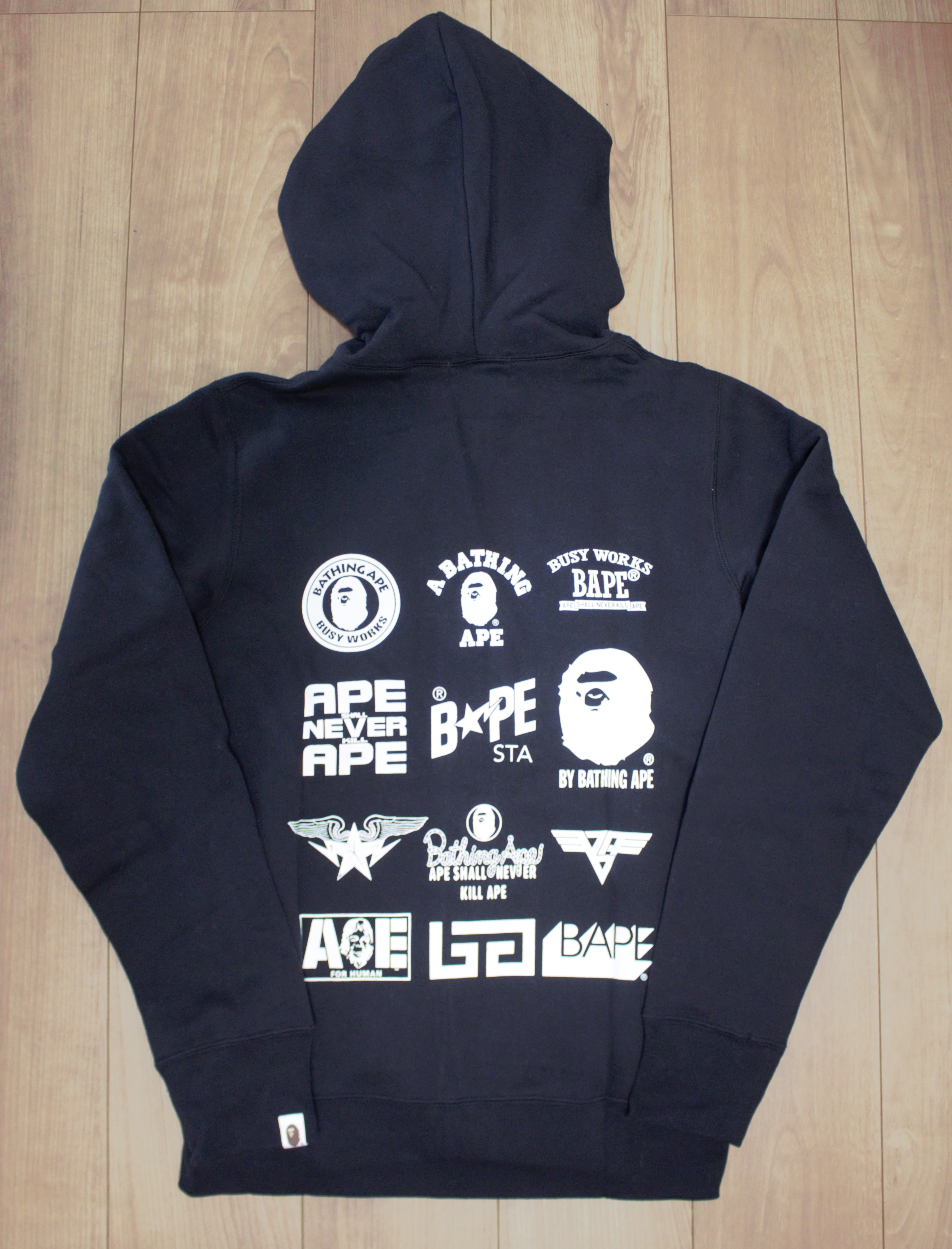 MULTI LOGO FULL ZIP HOODIE 1C30-115-005