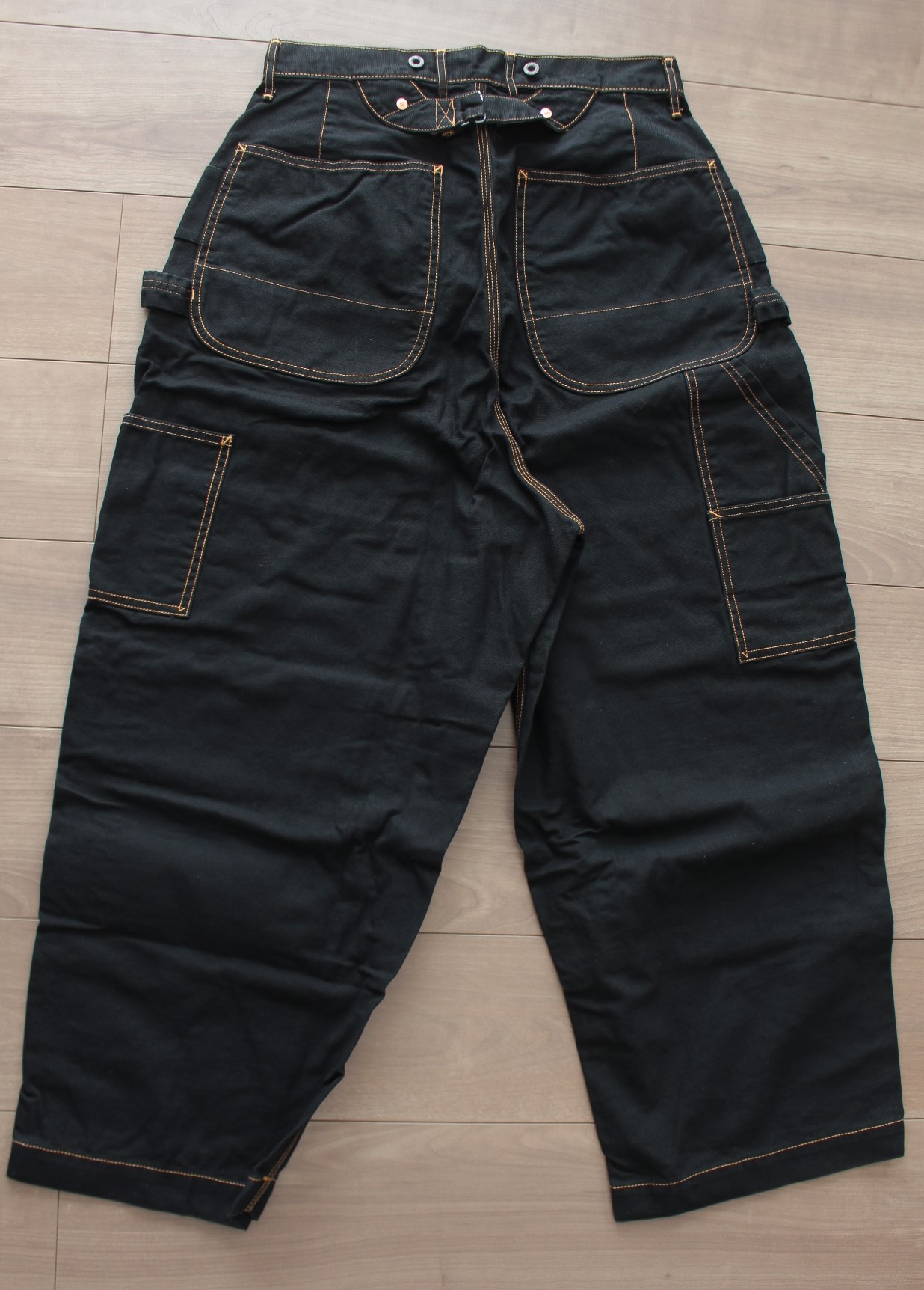 KAPITAL Thin Canvas Wide Lumber Pants K1708LP026EK-871 - Fashionship