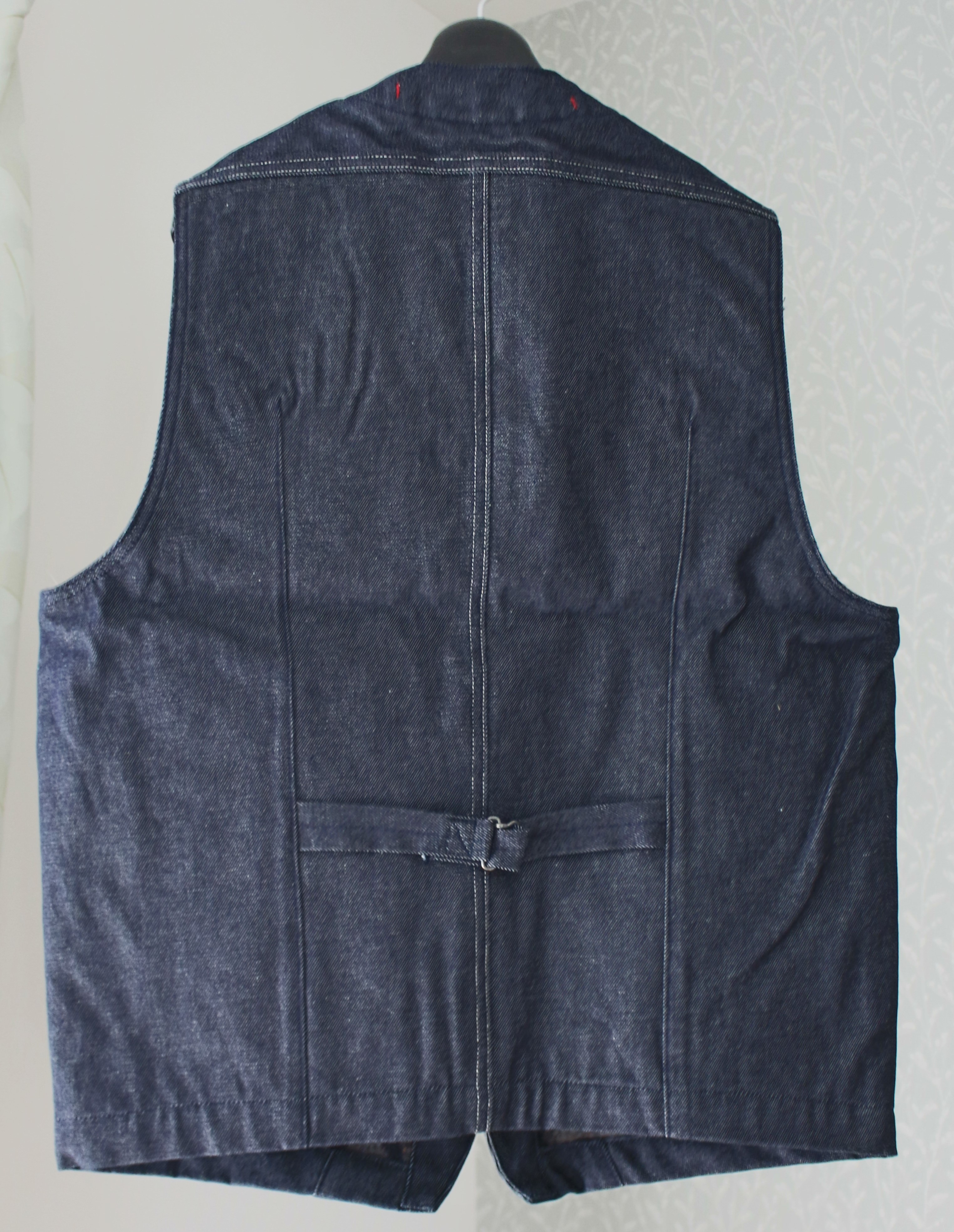 13Oz Denim Lining Rookie Waistcoat K2210SJ088